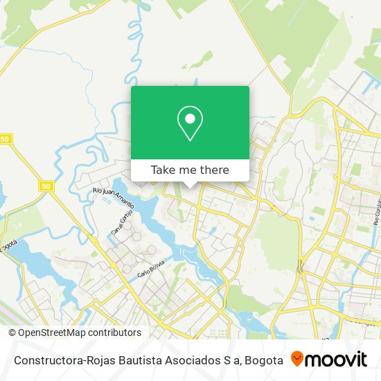 Constructora-Rojas Bautista Asociados S a map