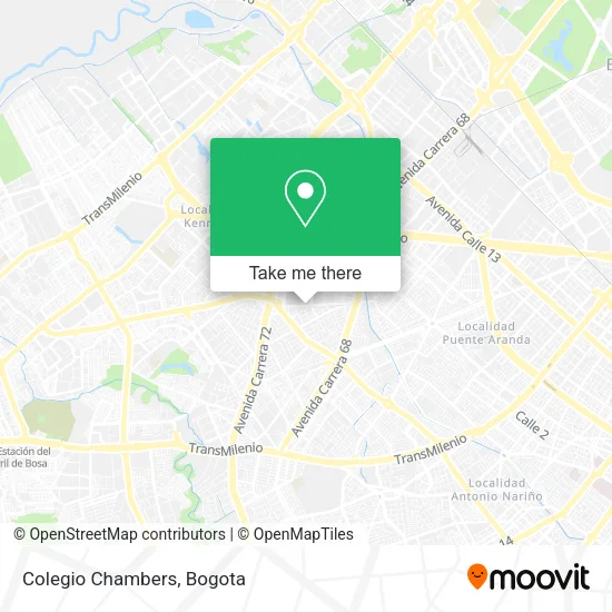 Mapa de Colegio Chambers