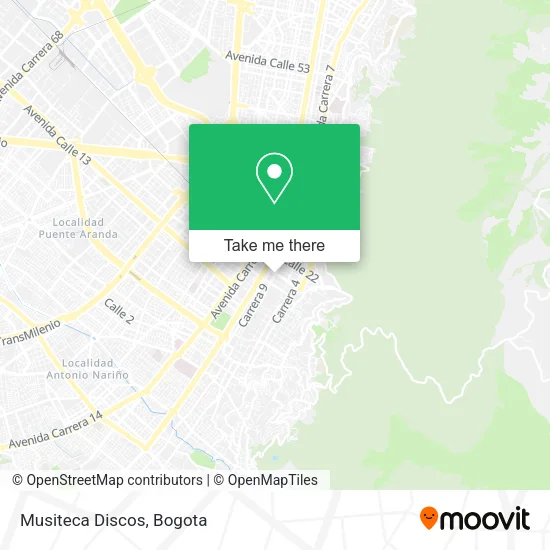 Musiteca Discos map