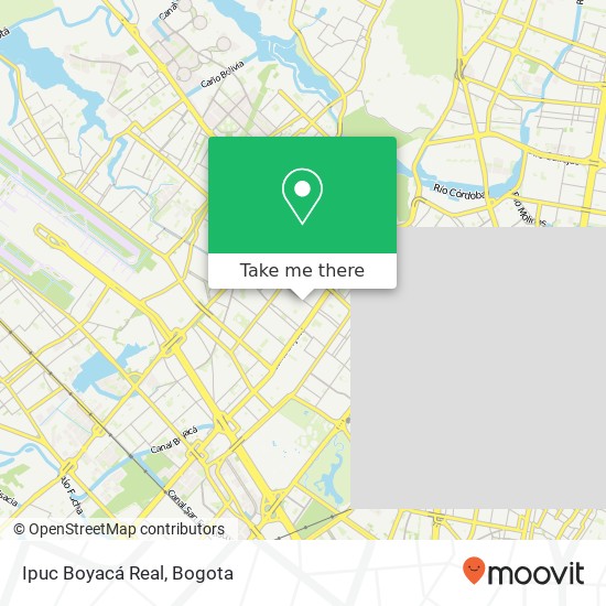 Mapa de Ipuc Boyacá Real
