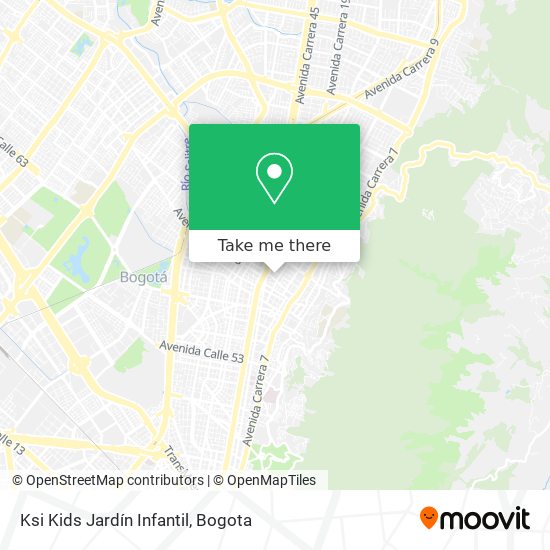 Ksi Kids Jardín Infantil map