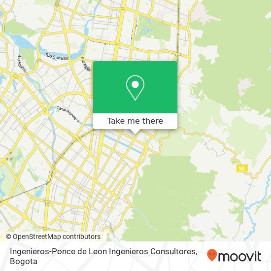 Ingenieros-Ponce de Leon Ingenieros Consultores map