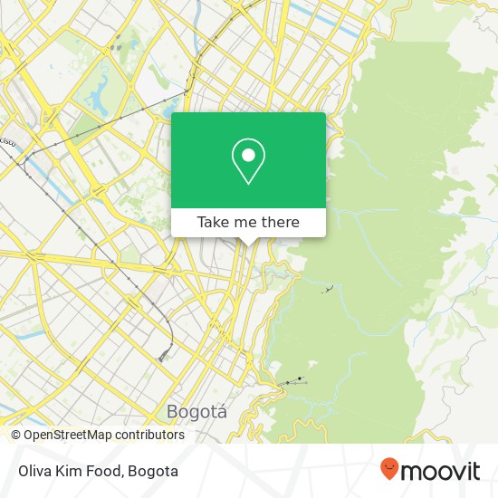 Mapa de Oliva Kim Food
