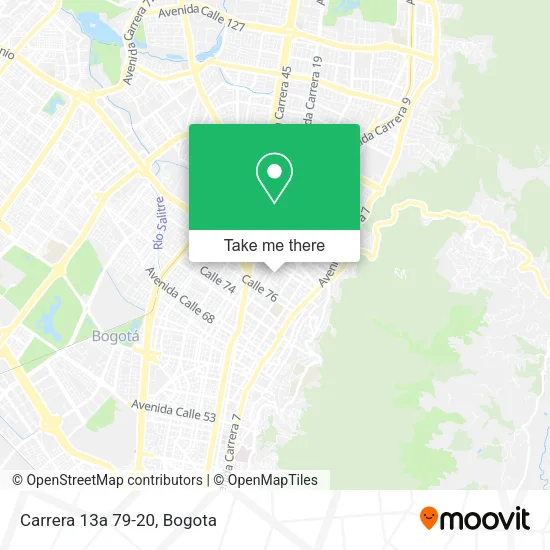 Carrera 13a 79-20 map