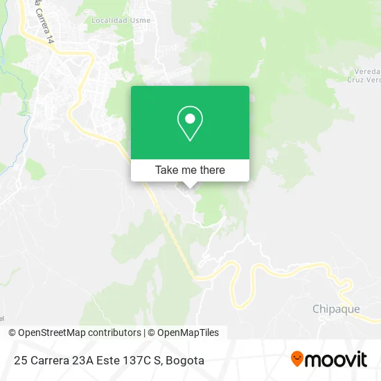 25 Carrera 23A Este 137C S map