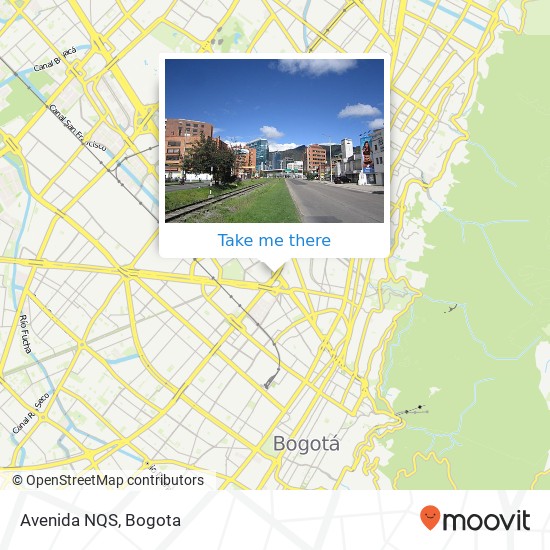 Avenida NQS map