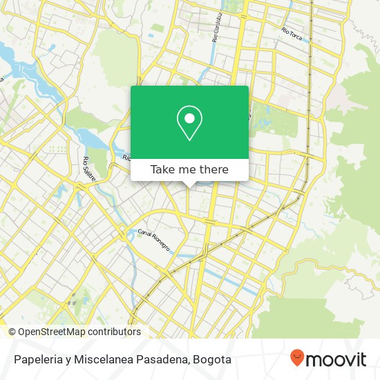 Papeleria y Miscelanea Pasadena map