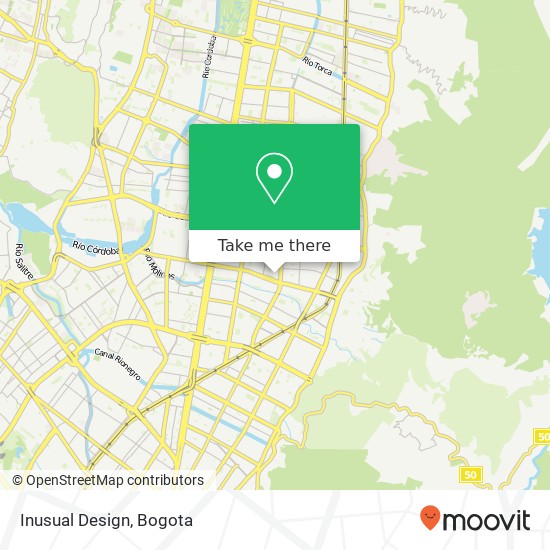 Inusual Design map