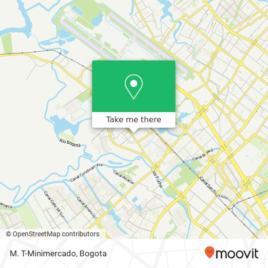 M. T-Minimercado map