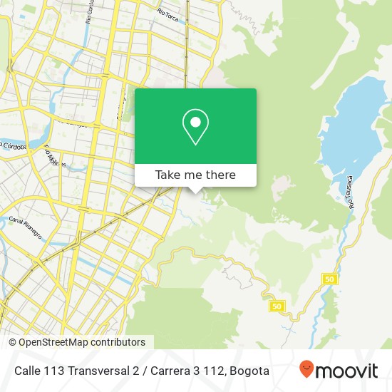 Calle 113 Transversal 2 / Carrera 3 112 map