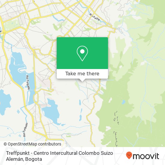Treffpunkt - Centro Intercultural Colombo Suizo Alemán map