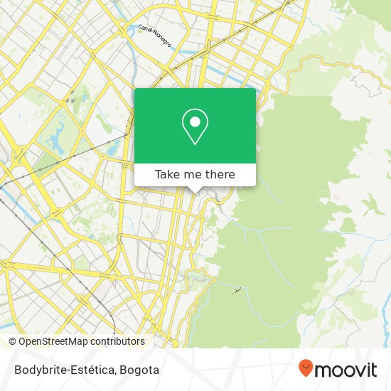 Bodybrite-Estética map