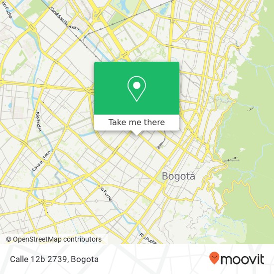 Mapa de Calle 12b 2739