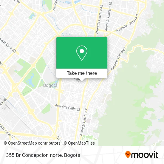 355 Br Concepcion norte map