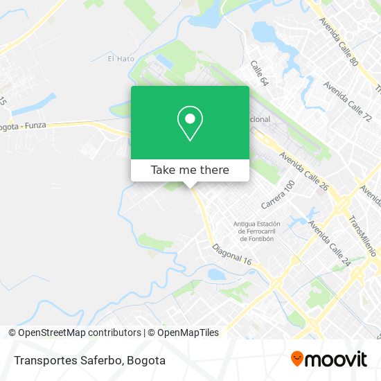 Mapa de Transportes Saferbo