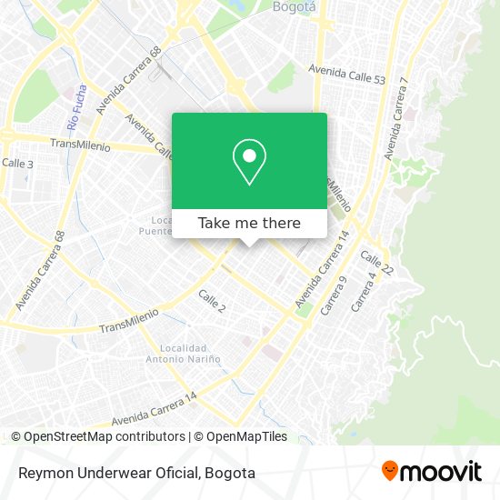 Reymon Underwear Oficial map