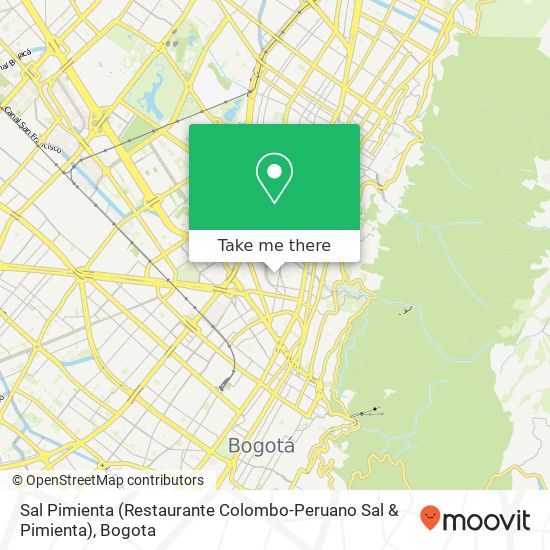 Sal Pimienta (Restaurante Colombo-Peruano Sal & Pimienta) map