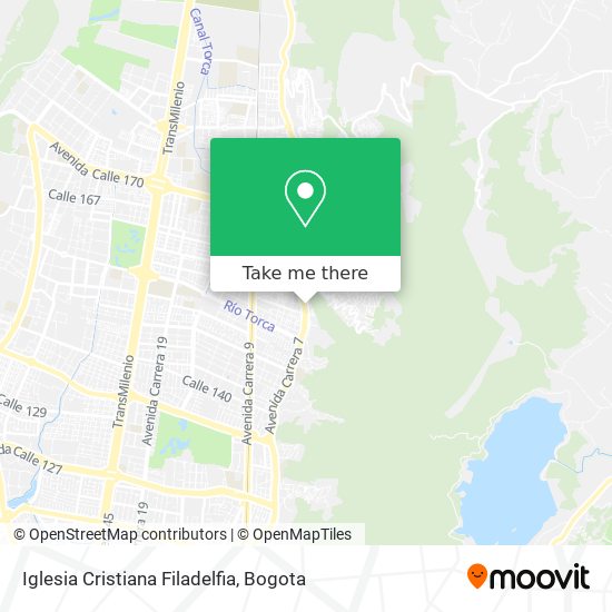 Iglesia Cristiana Filadelfia map
