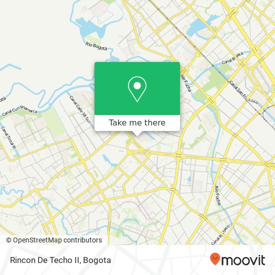 Rincon De Techo II map