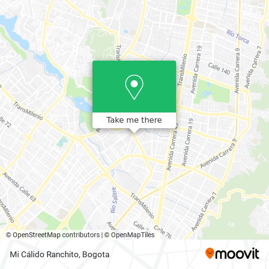 Mi Cálido Ranchito map