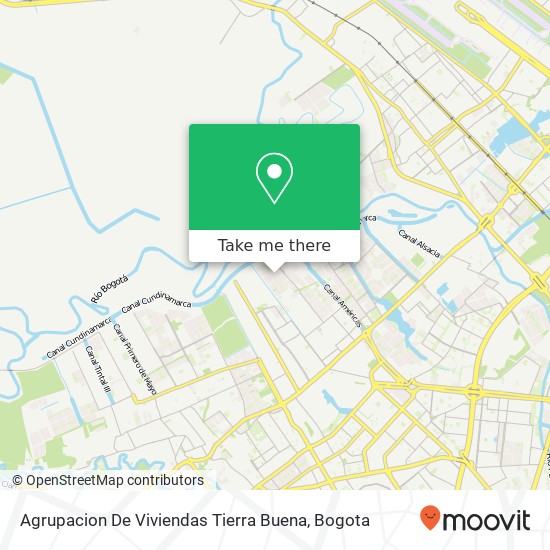 Agrupacion De Viviendas Tierra Buena map