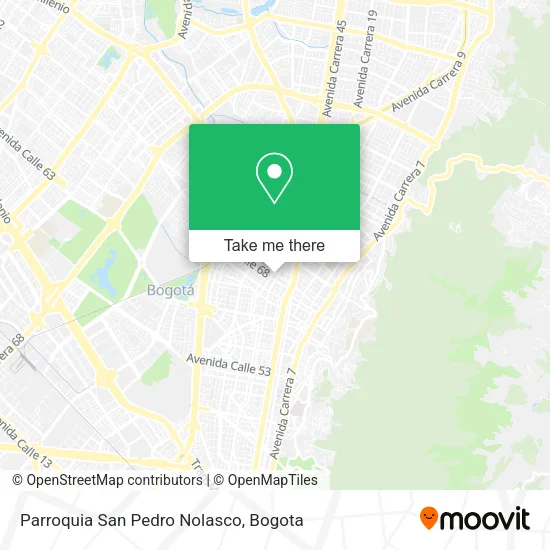 Parroquia San Pedro Nolasco map
