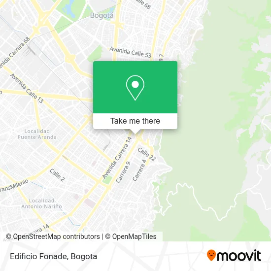 Edificio Fonade map