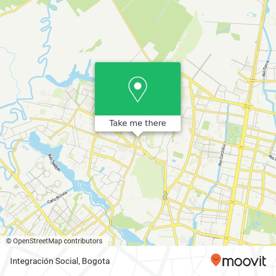 Integración Social map