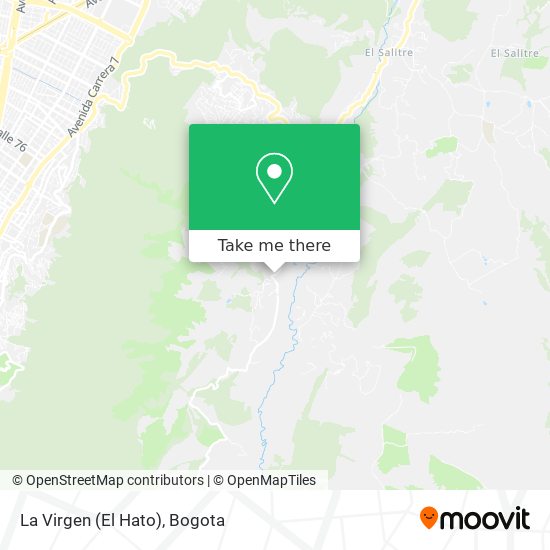 La Virgen (El Hato) map