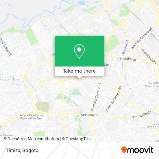 Timiza map