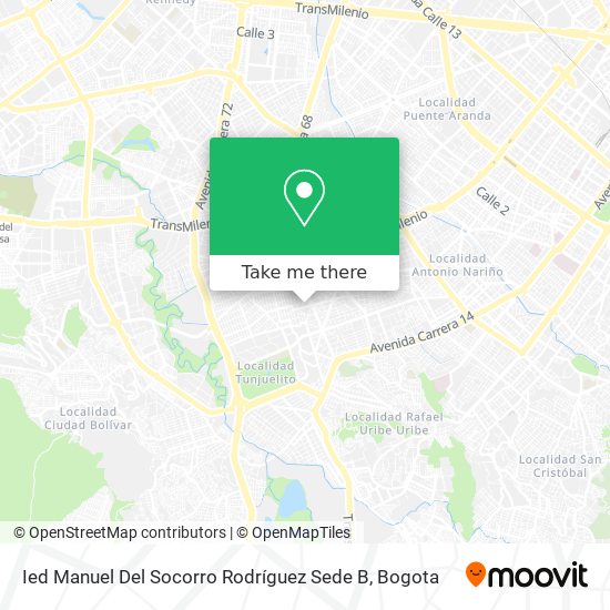 Ied Manuel Del Socorro Rodríguez Sede B map