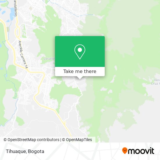 Tihuaque map