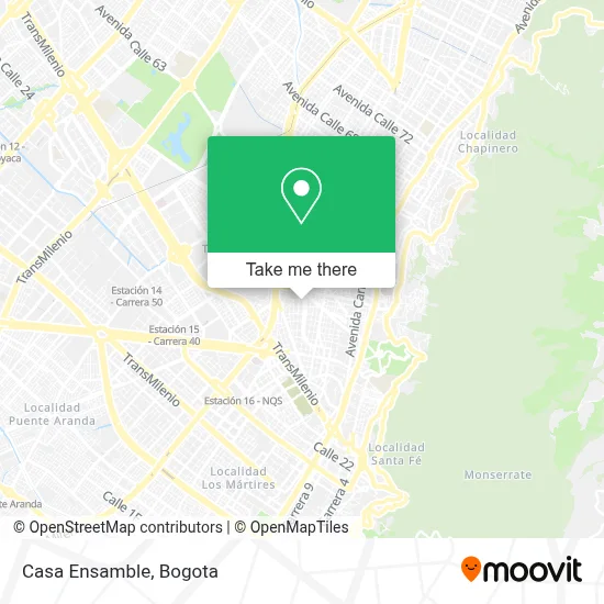 Casa Ensamble map