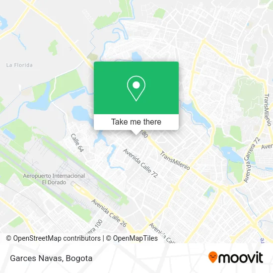 Garces Navas map