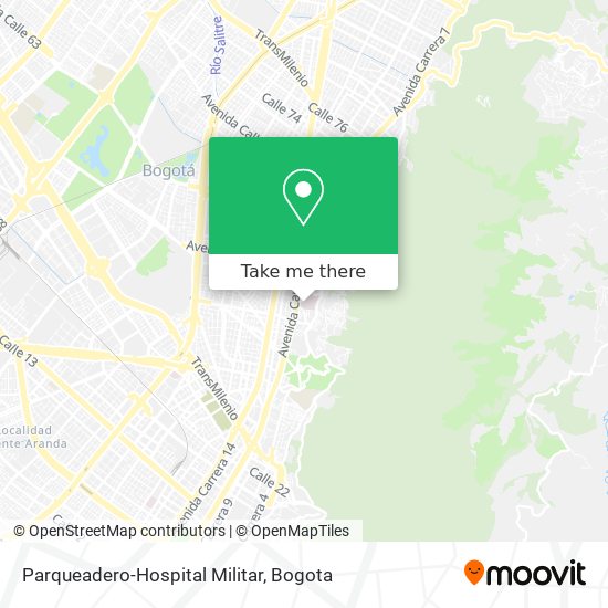 Parqueadero-Hospital Militar map