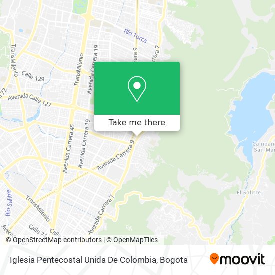 Iglesia Pentecostal Unida De Colombia map