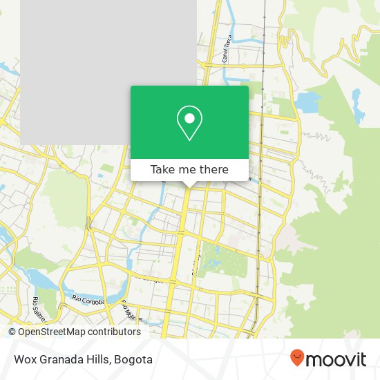 Wox Granada Hills map
