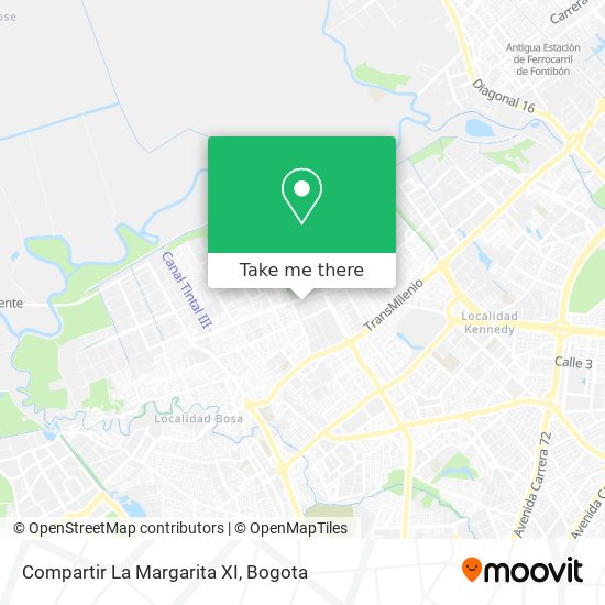 Compartir La Margarita XI map