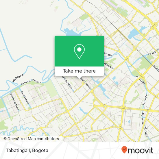 Tabatinga I map