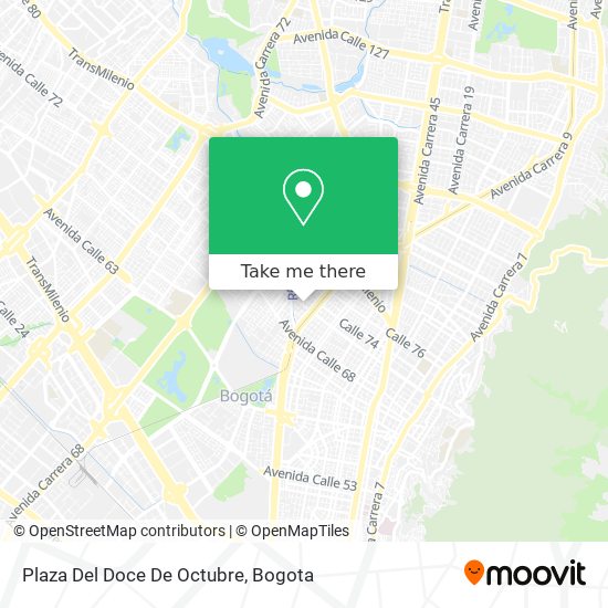 Plaza Del Doce De Octubre map