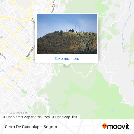 Cerro De Guadalupe map