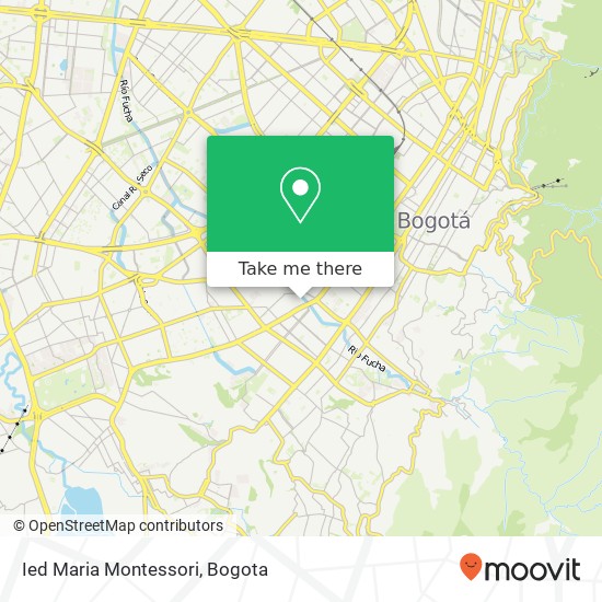 Ied Maria Montessori map