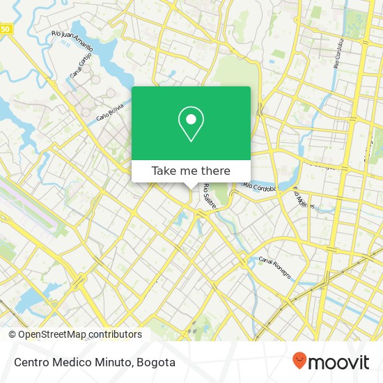 Centro Medico Minuto map