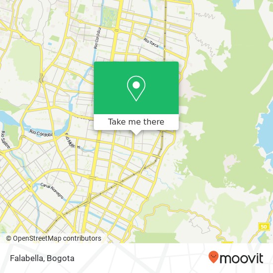 Falabella map