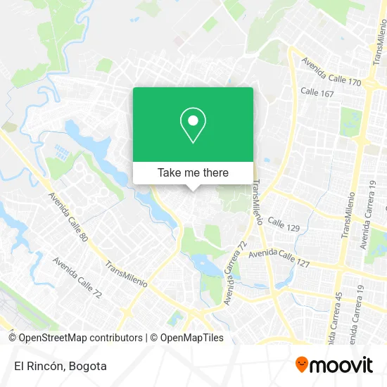 El Rincón map