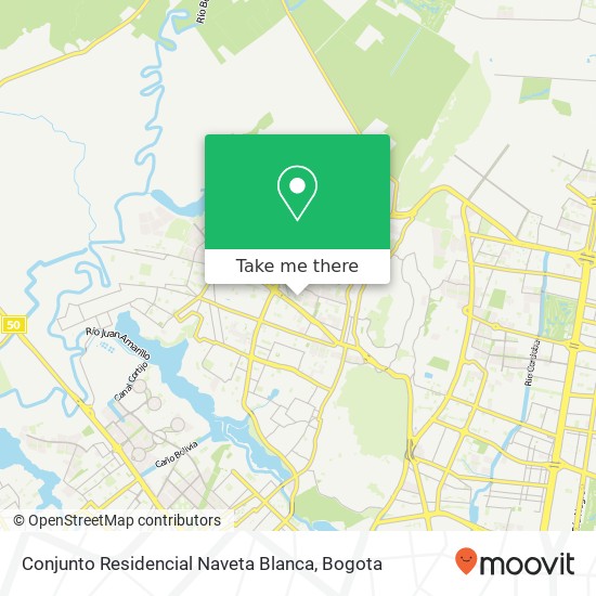Conjunto Residencial Naveta Blanca map