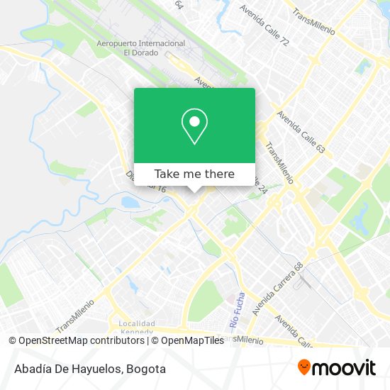 Abadía De Hayuelos map