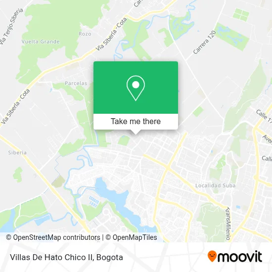 Villas De Hato Chico II map