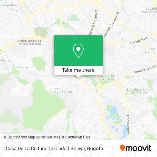 Mapa de Casa De La Cultura De Ciudad Bolívar