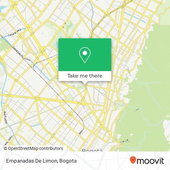 Mapa de Empanadas De Limon